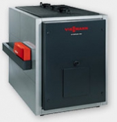 Низкотемпературный котел для жидкого и газообразного топлива Viessmann Vitoplex 100
